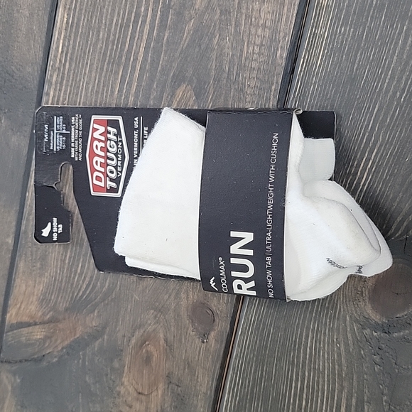 DARN TOUGH Underwear & Socks Mens Coolmax Run No Show Tab